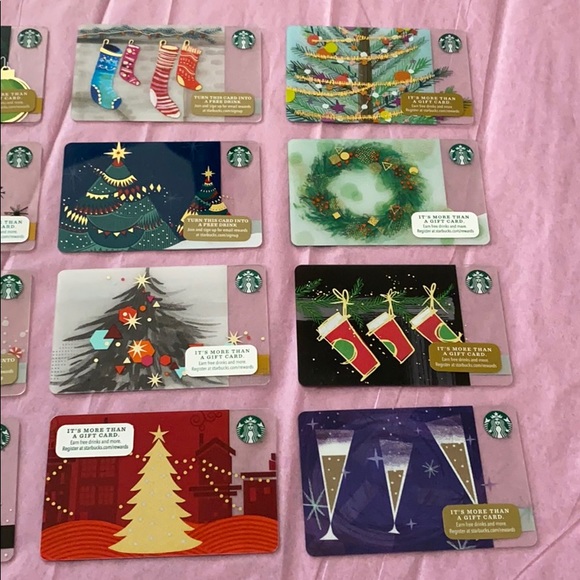 STARBUCKS (13)CHRISTMAS HOLIDAY GIFT CARD PRESENT - Picture 3 of 11